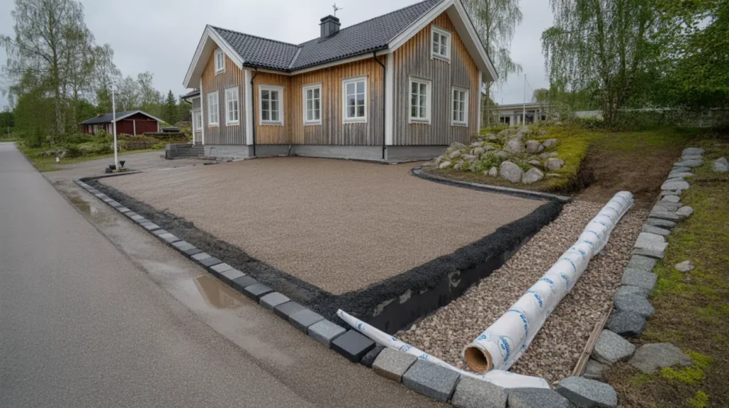 markarbeten f r villan undvik s ttningar och fukt bygg p stabil grund